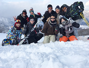 One-day ski trip with other IAP members and Japanese colleagues.